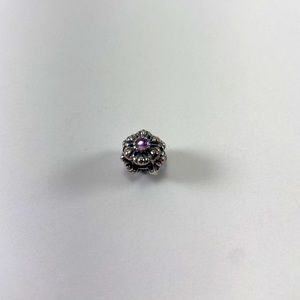 Pandora purple stone charm